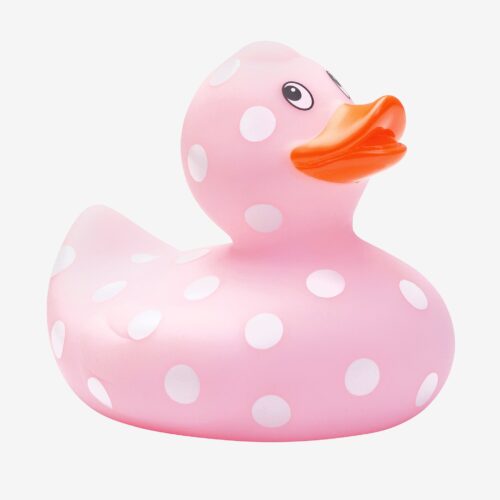 Polka Dot Rubber Duckie