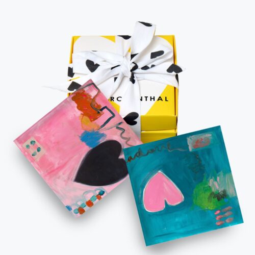 Pure and Adore Block of Love Set of 2