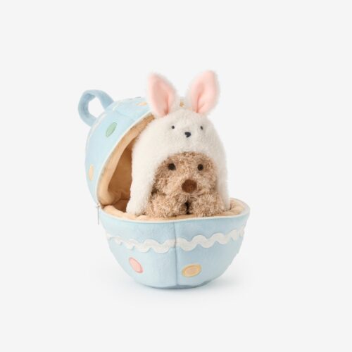 Plush Bear + Easter Egg Activity Toy