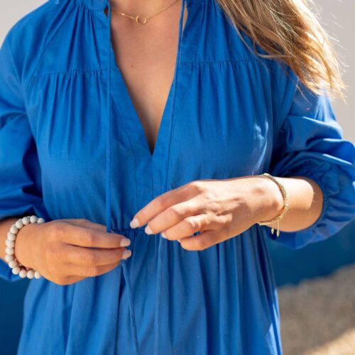 Birdie Maxi Dress - Cobalt Blue - Millie Costal Accents