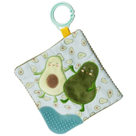 Sweet Soothie Avocado Crinkle Teether – 6×6″