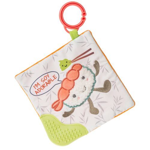 Sweet Soothie Sushi Crinkle Teether – 6×6″