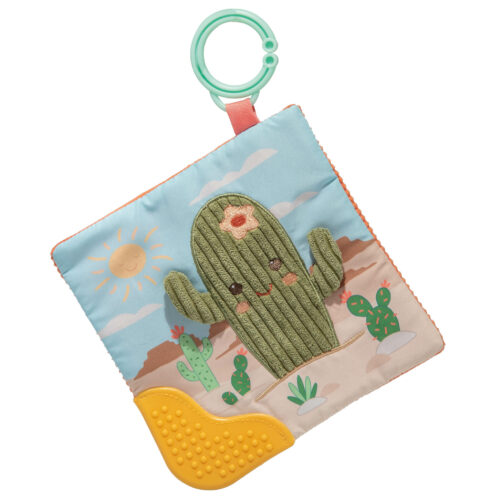 Sweet Soothie Cactus Crinkle Teether – 6×6″