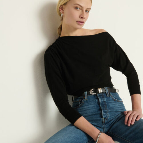 Pietra Off Shoulder - Jet Black