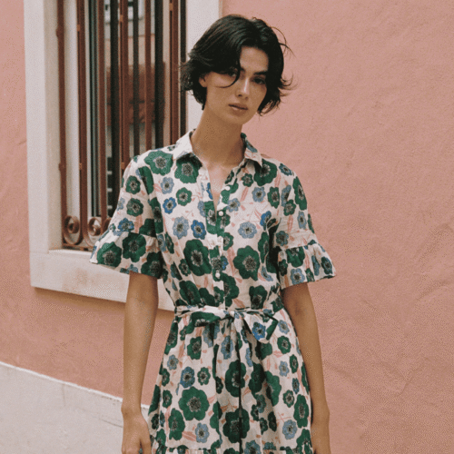 Martinique Dress - Green House Bloom