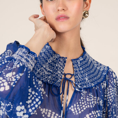 Blouse Ysee - Blue Austral