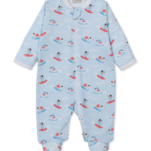 Beach Pups Zip Footie