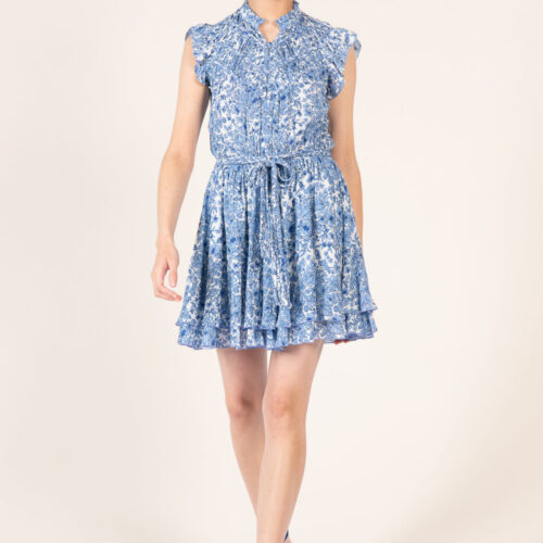 Mini Dress Callie Blue - Aquaflora