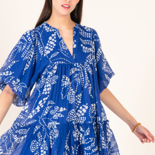 Mini Dress Cruz - Blue Austral