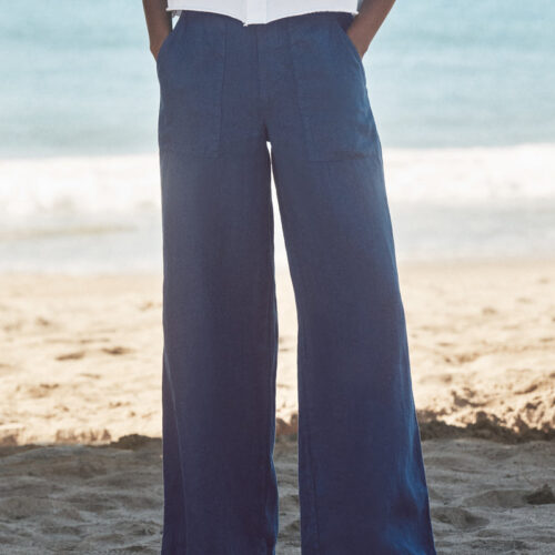 Madeline Pull On Pant - Navy