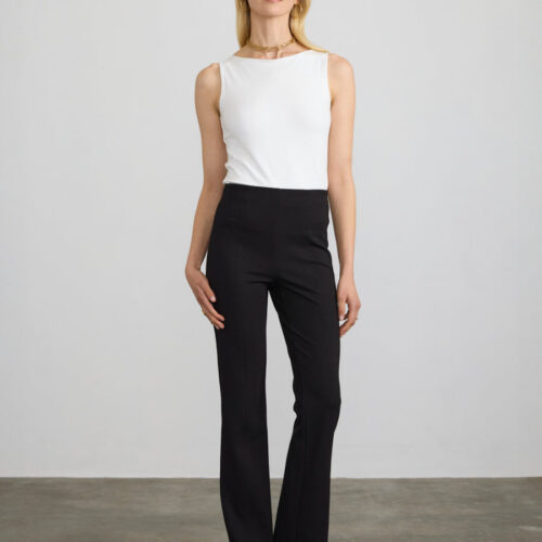 Long Flared Pant - Black
