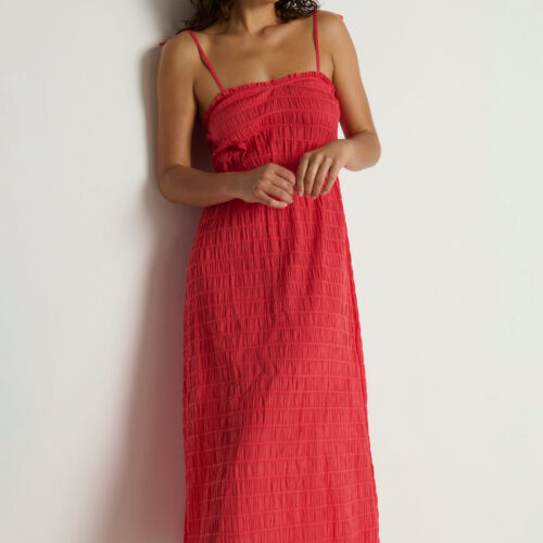 Madeline Tie Midi Dress - Flora