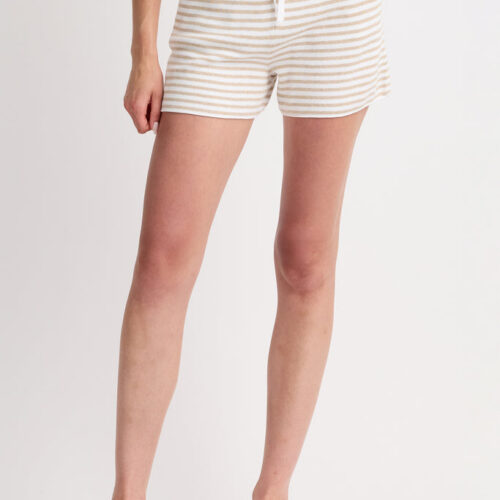 Warwick Short - Latte Stripe