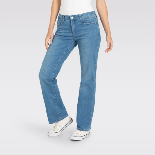 Laura Boot Cut/Flare Jean - Authentic Baby Blue 32 Length