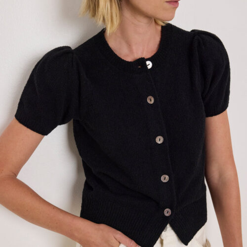 Anne Marie Cardigan - Jet Black