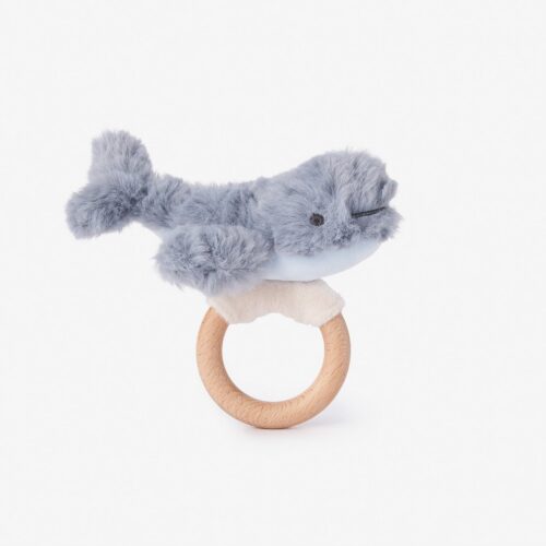 Plush Whale Rattle