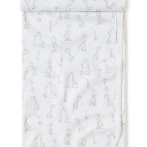 Giraffe Generations Print Blanket