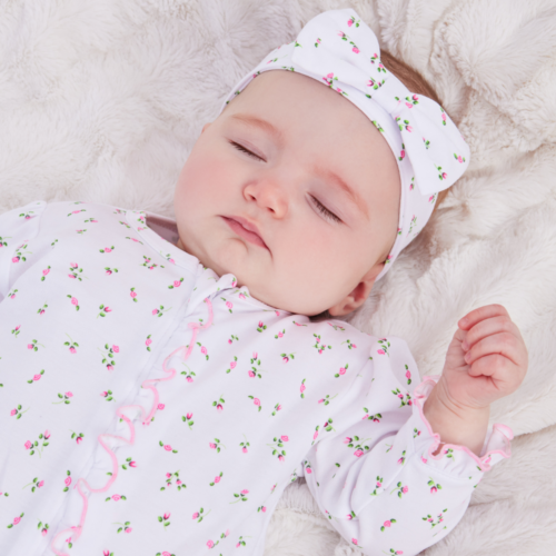 Garden Roses Print Headband