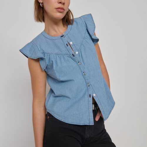 Lindsey Top - Chambray