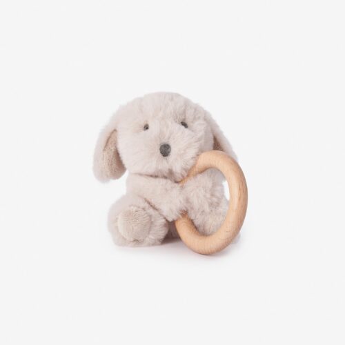 Plush Puppy Rattle