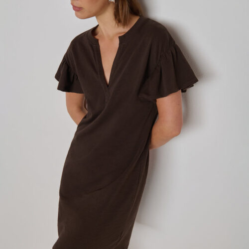 Savannah Mini Dress - Cocoa