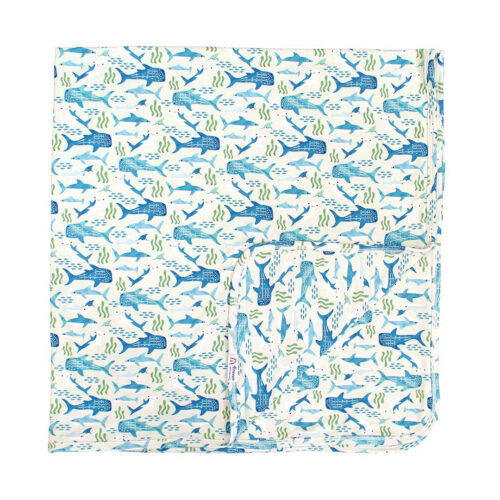 Shark Friends Luxury Bamboo Blanket