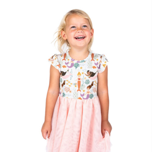 Making Waves Mermaids Tulle Twirl Dress