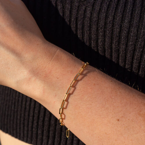 Finn Paperclip Bracelet