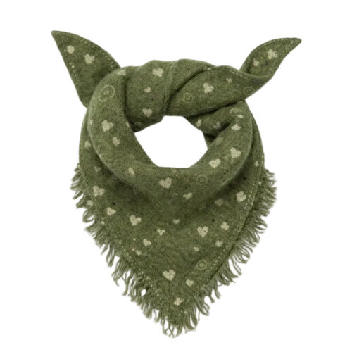 KR Cashmere Bandana - Dark Sage