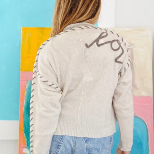 Sienna Cashmere Cardigan - Natural